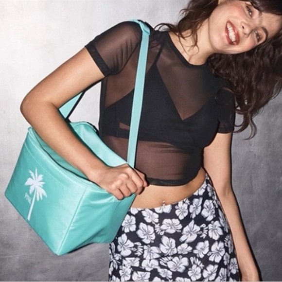 NWT VICTORIA'S SECRET PINK Large Soft Cooler Bag - Picture 2 of 5